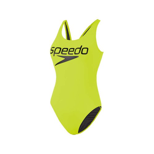 Speedo Logo Deep UBack Badeanzug